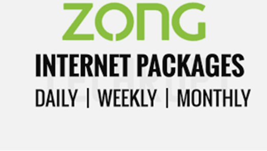 Latest Zong Internet Packages