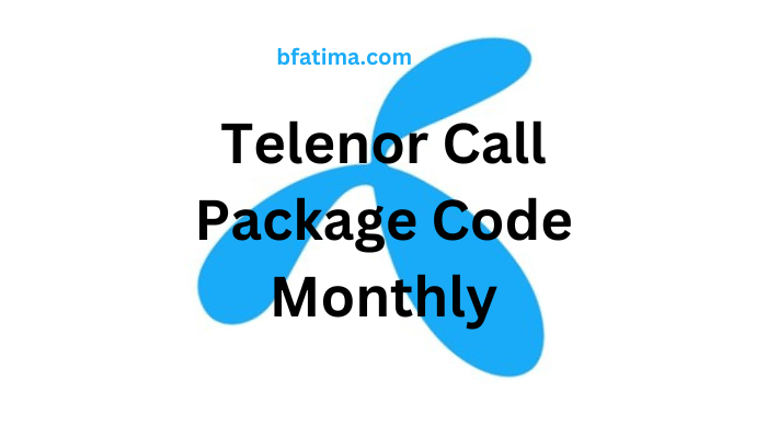 Telenor Call Package Code Monthly